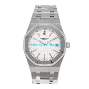 Luksusowe zegarki APS Factory Audemar Pigue Royal Oak Jumbo Auto Steel Mens Watch Data 15202st.oo.0944st.01 ST0W