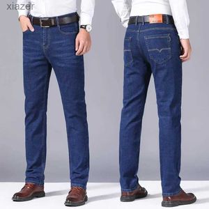 Jeans masculinos Alongamento de outono/inverno calças masculinas e versáteis calças e pantswx