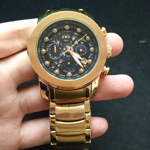 Nuovo stile Orologio da uomo di alta qualità da uomo Small Dial Work All Functional Chronograph Watches Quartz Move 326i di alta qualità