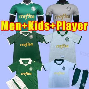 24 25 Palmeiras Dudu Rony Mens Futbol Formaları Breno Lopes R.Veiga Deyverson Atuesta Ze Rafael G.Veron Danilo R.Navarro Away Futbol Gömlekleri Hayranlar Hayranlar Oyuncu Erkek Kids