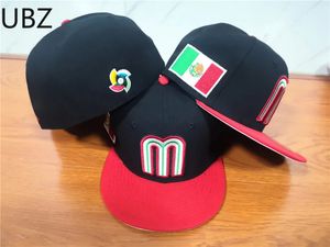 2024 Fashion Mexico Adatte cappelli da baseball berretti da baseball osseo hip hop osseo per uomini da donna lettera m gorra chiusa di alta qualità 240423