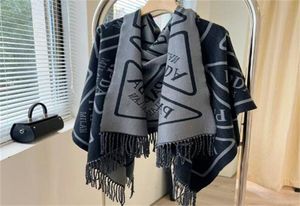 Women039s shawl winter thickened scarf fashionable letter printing cashmere like warm scarf GC16777695456