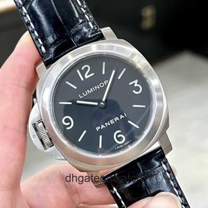 Пенераа высококлассные дизайнерские часы для 44 -мм серии PAM00219 Mechanical Mens Watch со светящимся светом оригинал 1: 1 с настоящим логотипом и коробкой