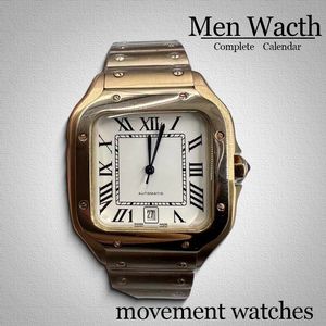 movement watches mens watches high quality Wristwatches 40MM Watches Mechanical Automatic Stainless Steel Casual classic wacth luxury Watches designer Man Wacth