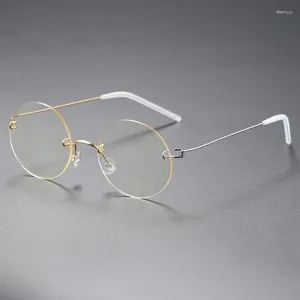 نظارة شمسية إطارات الدنمارك العلامة التجارية نظارات قصر النظر يدوي