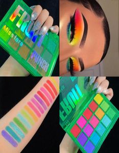 Lidschatten Miss Lara 15 Farben Make -up süße Party Lidschatten pallete blaue Palette Schimmer Glitzer Matt Shades Neon Pigmente 7001169