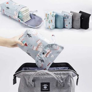 Diaper Bags Baby Diaper Bag Newborn Diaper Storage Bag Organizer Waterproof Portable Travel Outdoor Storage Nappy Carry Pack Stroller Pocket d240429