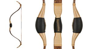 2540lbs Traditionelle handgefertigte Recurve Bug Longbow Jagd nach rechts links mongolischem Pferdebogen Traditioneller laminierter Bogenschießen Praxis 7580544