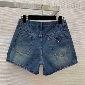 Women's Shorts designer Summer New Triangle Decoration High Waist Versatile Slimming Fashion LDAO