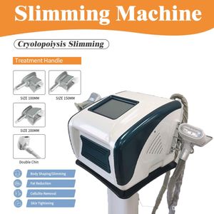 Slimmmaskin 4 i 1 Cryolipolysis Fat Freeze Restape Scuplt Hip Lift Slim Machine med två Cryo -handtag kan fungera samtidigt