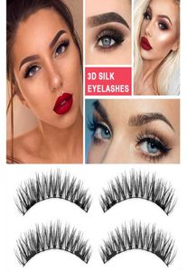 Magnetic Eyelashes Magnetic Soft Nature Reusable lashes with ApplicatorClip 3D False eye lashes magnetique faux cils5070123