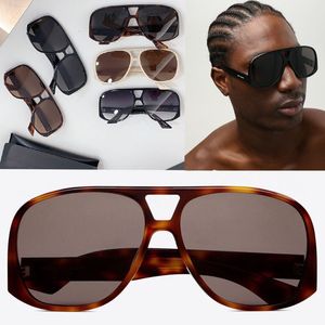 Designer oversized rectangular frame sunglasses for men fashionable outdoor sunshades for womens high quality beach party UV400 resistant sunglasses SL652