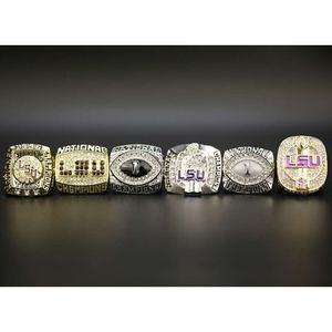 Band Rings 6 Ring Set Louisiana University League Ncaa Lsu Champion Ring