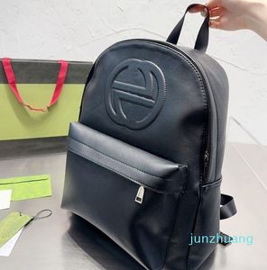 Designer -Backpacks trådbrev påse stor kapacitet söm design handväska avslappnad mångsidig leathe