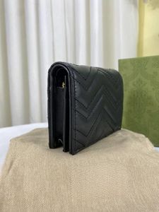 Moda Marmont Flip com bolsa de bolsa de caixa masculina couro de luxo bolsas de luxo bolsas de gatina feminina wallet titular carteira passaporte bolsa bolsa bolsa