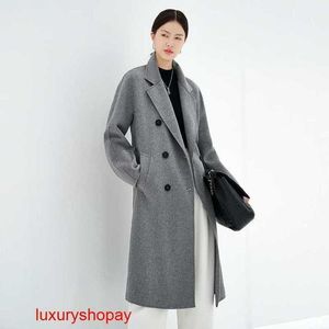 Maxmaras Womens Cashmere Coat 145 미크론 100 순수 통신 푸이안 복식 양모 rjim