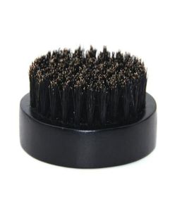 Natural Boar Bristles Beard Brushes Portable Black Wooden Handle Bathroom Facial Cleaning Brush Household Massage Beauty Tools7036496