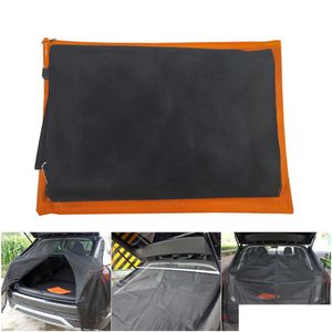 Car Sunshade Er Anti-Mosquito Anti-Flying Insects Curtain Trunk Mesh Cam Uv Protection For Suv Mpv Tail Door Mosquito Drop Delivery Au Dhoax