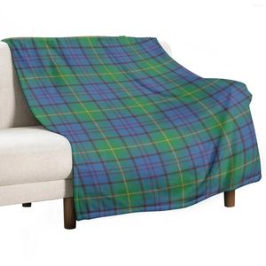 Decke County Donegal Irish Tartan werfen Decke Tourist Soft Plaid Tröster dekorative Sofas