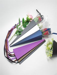 Einzelrosen Geschenk Wickelkasten Blumen Blumenstraußpapier Papier Rosenverpackung Beutel DIY Blumenhalter für Valentinstag Hochzeits BIR7405174