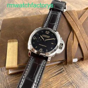 Beliebtes Handgelenk Uhr Panerai Herren Luminor 1950 Serie 44 mm Durchmesser Automatische mechanische Kalenderanzeige Freizeit Uhr PAM00359/ Stahl/ Datum Display