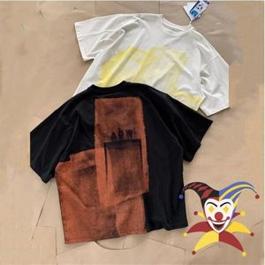 T-shirt män plus tees kvinnor t shirt graffiti t skjortor topp tee 221i