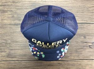 Graffiti Gary Gp Dept Hat Mesh Truck Truck Hat Hat Casual Letter Baseball Cap dla mężczyzn i kobiet XFKI OPE8795386