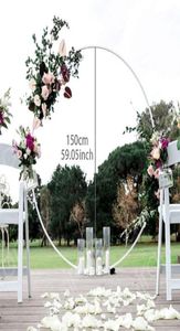 Party Decoration 15m PVC Ring Balloon Arch Diy Wreath Frame Bakgrundshållare Circle Ballon Stand Wedding Birthday Decor Baby SHO1297478