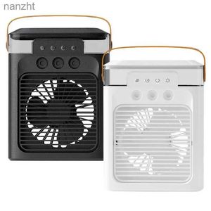 Electric Fans Portable fan air conditioner electric fan night mist humidifier fan summer cooling accessories small spray fanWX