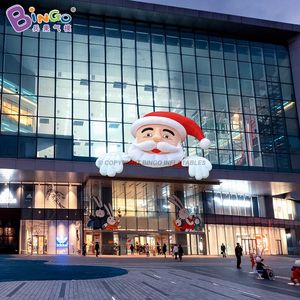 6mH (20ft) with blower Free Express advertising inflatable Santa Claus inflation cartoon Christmas decoration for outdoor shopping mall party event toys sport