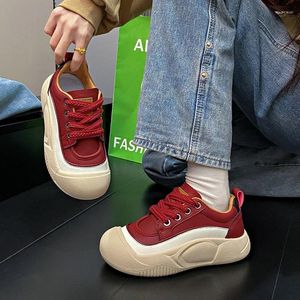 Casual Shoes Trendy Single 2024 Spring Minimalist Design Breathable Sports Vulcanized Women's Zapatos De Mujer