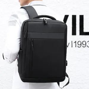 Rucksack Multifunktional Männer wasserdichte Taschen für Business Laptop USB Ladebeutel Rucksäcke Nylon Casual Rucksack