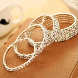 Chain New Design Vintage Elasticity Crystal Bracelets Jewelry Accessories Crystal Jewelry Fashion Crystal Bracelets