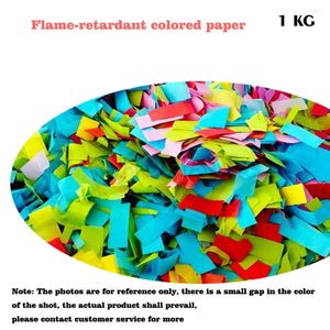 Party Decoration Stage Jet Paper Machine Metal Colored Flame Retardant Papers Factory Direct Sales Lämplig för jul etc.