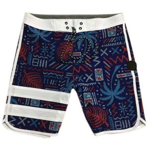 Erkek Mayo Elastik Su Geçirmez Beachshorts Erkek Bermuda Hızlı kuru yüzme gövdeleri sörf pantolon masası şortları E926 Q240429