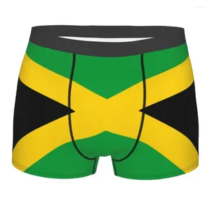 Majaki mężczyźni Jamajka Flag Flag bielizny humor bokserki