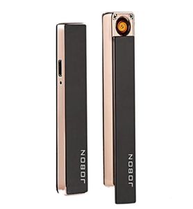 Ultratina creativa più leggera USB Carica a caricamento sigari in metallo tungsteno Accendino per sigaretta elettronica elettronica New196G5236561