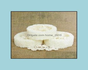 Pęknięcia do kąpieli Gąbki Płucki 150pclot naturalne loofah luffa loofa pad spa mydło do twarzy Holde7042032