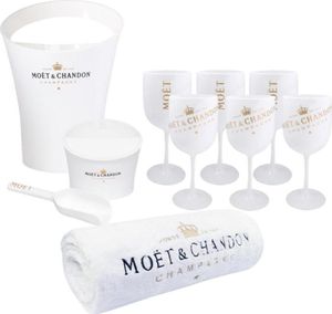 CHAMPAGNE LUXURY PARTY EVENTS WEDDING SETS ICE BUCKET GLASS ministrant HAND TOWEL8128858