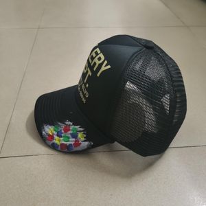 Mais recentes tampas de bola preta com designers de moda de logotipo Hat Moda Trucker Cap 280n