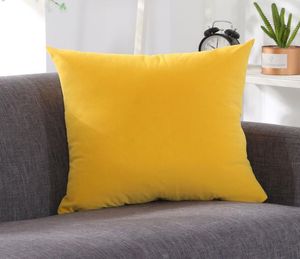 Solid Color Throw Pillow Coat Cushion Soffa Office Midjan ryggstöd 242917986057768