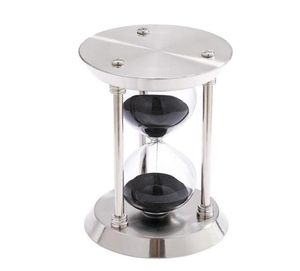 Andra klocktillbehör ThreePillar Metal Hourglas 15 minuter Sandtimer 3 Färger Titta på Home Office Desk Decorations9587959