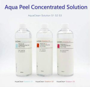 Mikrodermabrazyon yükseltilmiş versiyonu Aqua Çözümü Dermabrazyon Yüz Temizleme Hidra Serumu Makine için