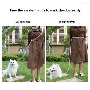 Dog Collars 2024 Leash Anti-Bite Breakage Puppy One Drag Two Collar Anti-Loss Chest Strap Vest Style Walking