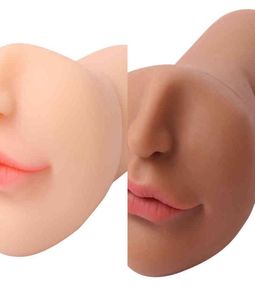 Sex Masturbators Män Vuxen Male Sex Toys Realistic Oral Masturbation Artificial Mouth Deep Throat Pocket Cup 18 10125768887