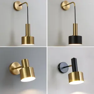 Wall Lamp Led Lamps Minimalist Bedside Lights Luxury Nordic Modern Personality Creative El Living Bedroom TV