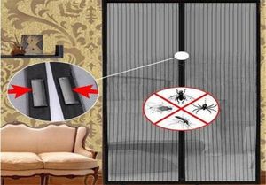 Summer Anti Mosquito zasłony magnetyczne zasłony magnetyczne automatyczne zamykanie Ekran drzwi Sheer zasłon