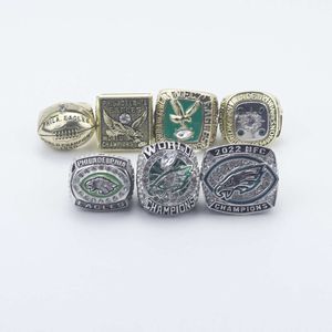 Bandringe 7 Philadelphia Hawks Football Championship Ring Set