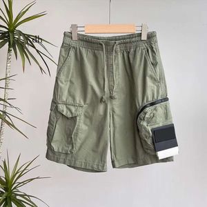 Stenar Mens Designer Shorts Pockets Arbeta femdelar Pants Island Womens Summer Sweat Multi-Function lår Kort Casual High Street Cotton 91