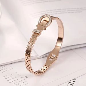 Manschetten Armbänder für Frauen Edelstahl Mode Schmuckzubehör 240417